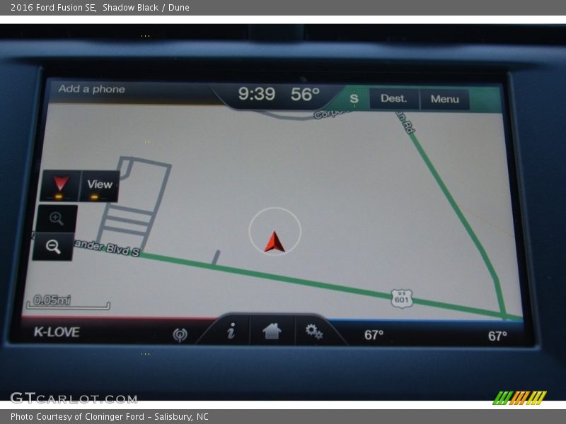 Shadow Black / Dune 2016 Ford Fusion SE