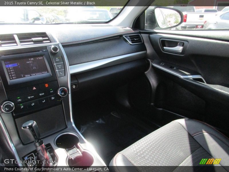 Celestial Silver Metallic / Black 2015 Toyota Camry SE