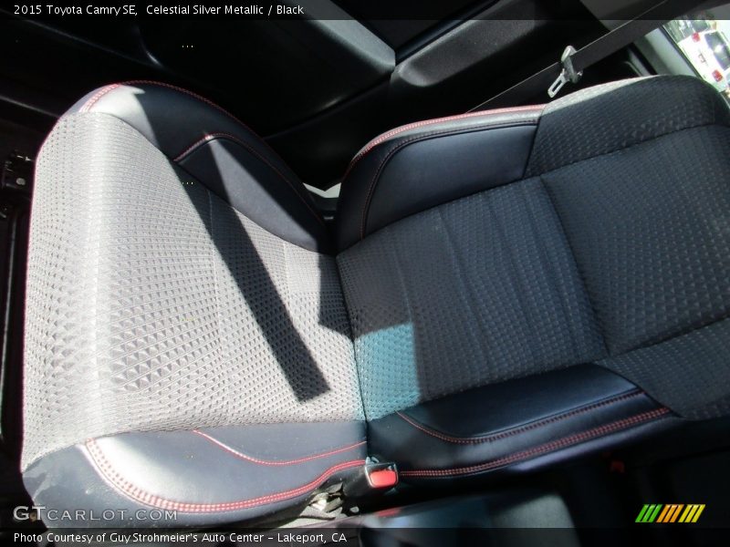 Celestial Silver Metallic / Black 2015 Toyota Camry SE