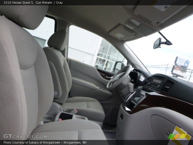 Front Seat of 2016 Quest S