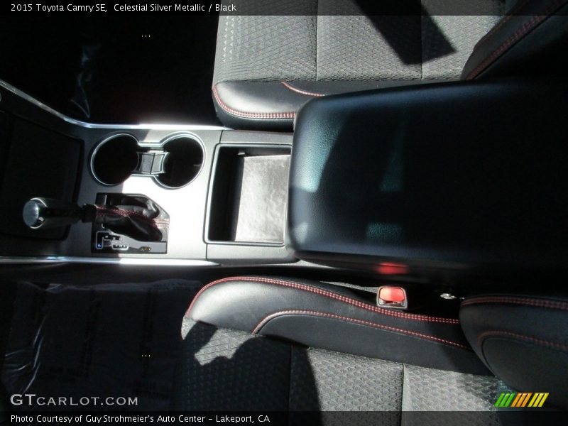 Celestial Silver Metallic / Black 2015 Toyota Camry SE