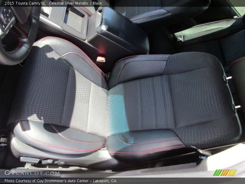 Celestial Silver Metallic / Black 2015 Toyota Camry SE