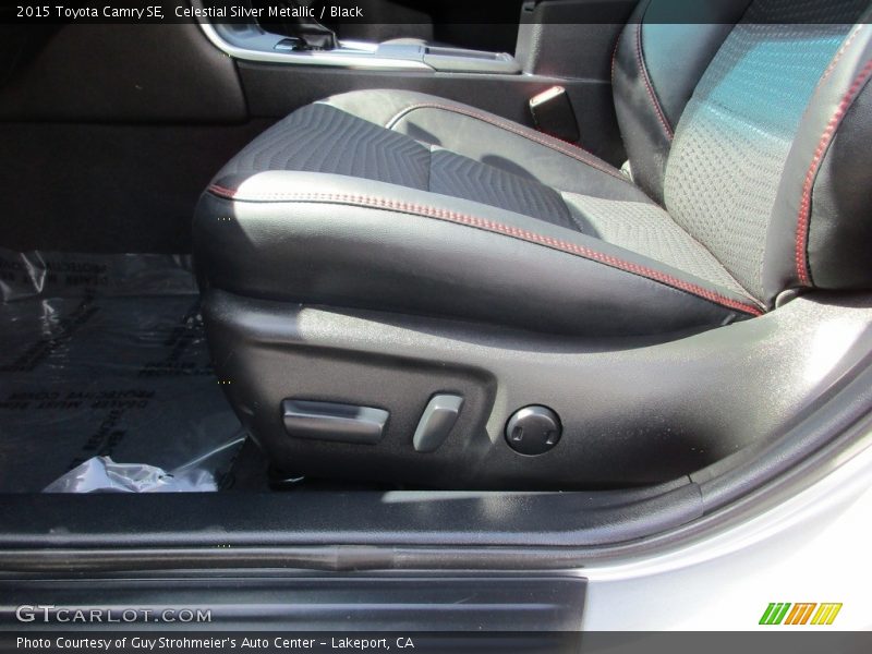 Celestial Silver Metallic / Black 2015 Toyota Camry SE