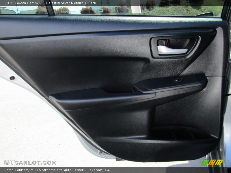 Celestial Silver Metallic / Black 2015 Toyota Camry SE