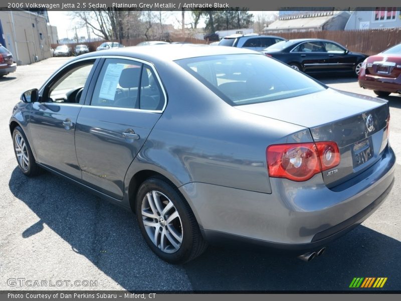 Platinum Grey Metallic / Anthracite Black 2006 Volkswagen Jetta 2.5 Sedan