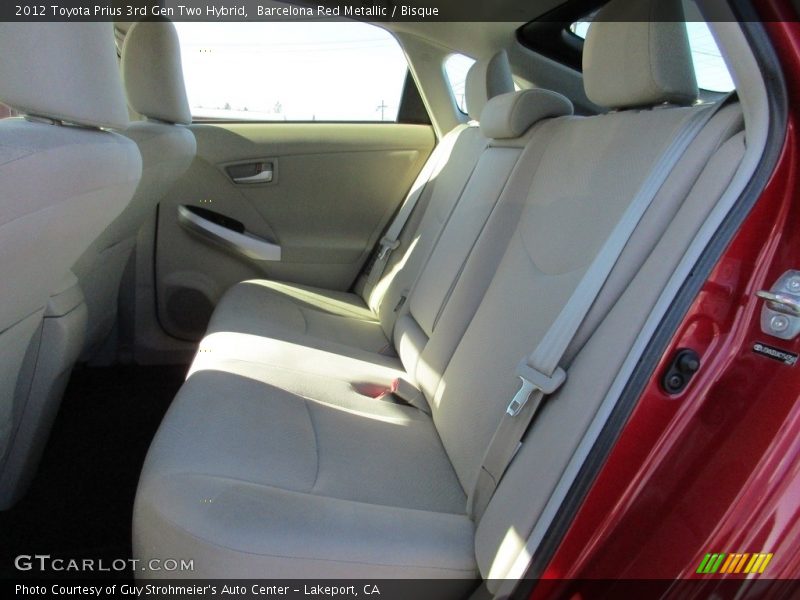 Barcelona Red Metallic / Bisque 2012 Toyota Prius 3rd Gen Two Hybrid