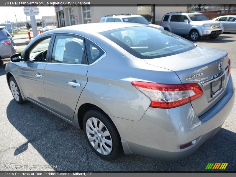 Magnetic Gray / Charcoal 2014 Nissan Sentra SV