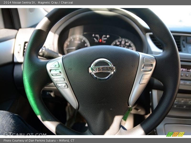 Magnetic Gray / Charcoal 2014 Nissan Sentra SV