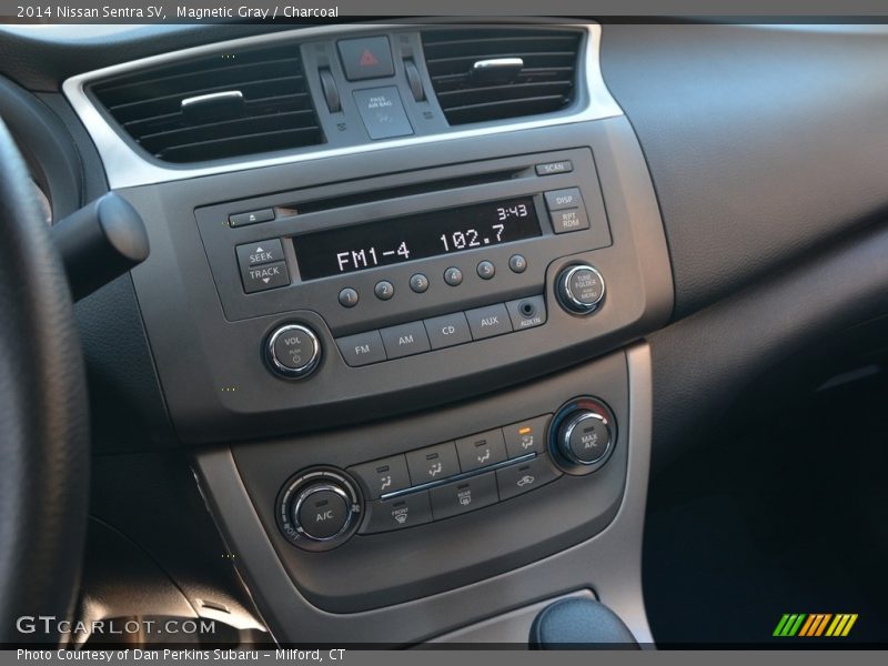 Magnetic Gray / Charcoal 2014 Nissan Sentra SV