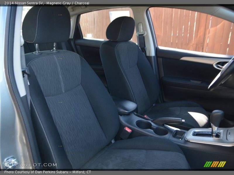 Magnetic Gray / Charcoal 2014 Nissan Sentra SV