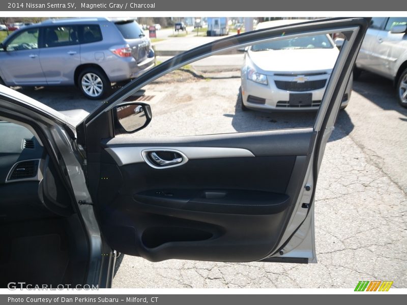 Magnetic Gray / Charcoal 2014 Nissan Sentra SV