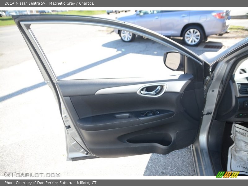 Magnetic Gray / Charcoal 2014 Nissan Sentra SV
