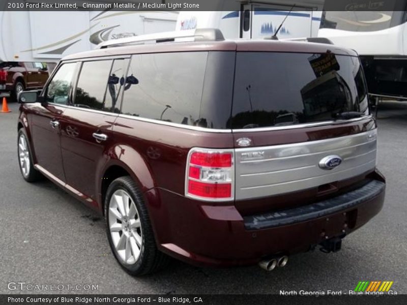 Cinnamon Metallic / Medium Light Stone 2010 Ford Flex Limited