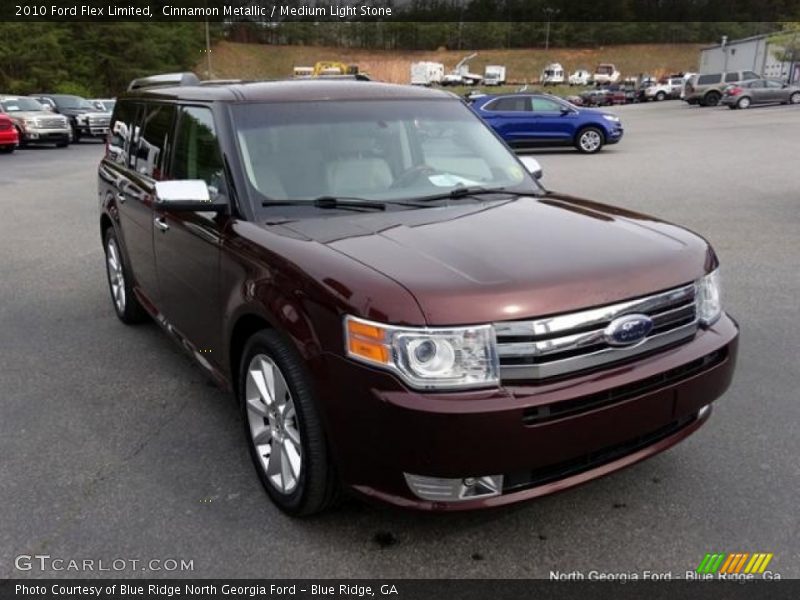 Cinnamon Metallic / Medium Light Stone 2010 Ford Flex Limited