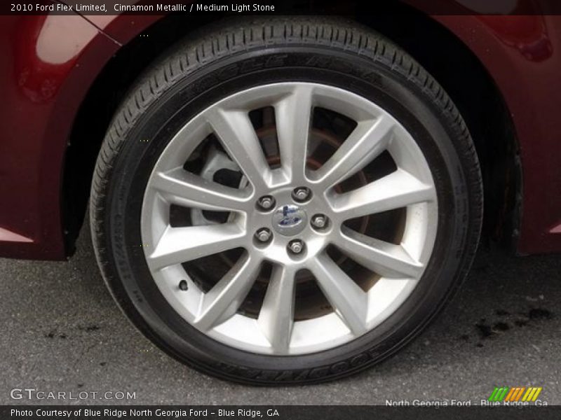 Cinnamon Metallic / Medium Light Stone 2010 Ford Flex Limited