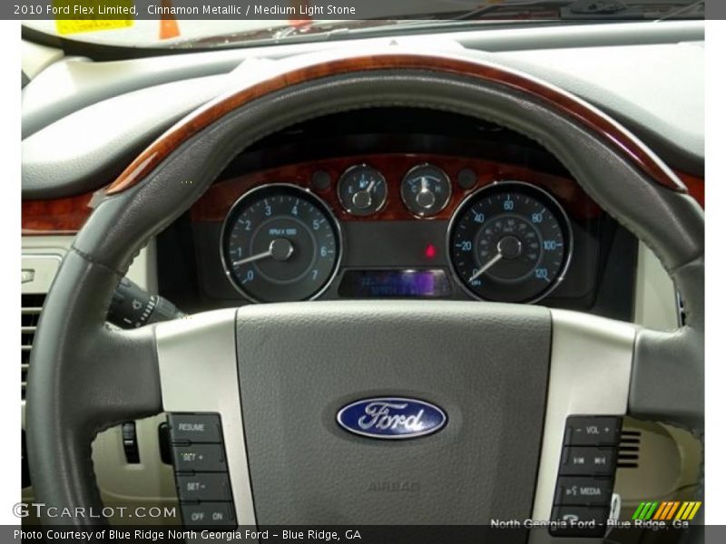 Cinnamon Metallic / Medium Light Stone 2010 Ford Flex Limited