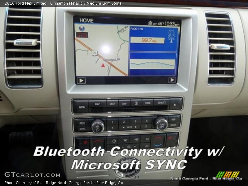 Cinnamon Metallic / Medium Light Stone 2010 Ford Flex Limited
