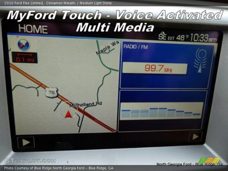 Cinnamon Metallic / Medium Light Stone 2010 Ford Flex Limited