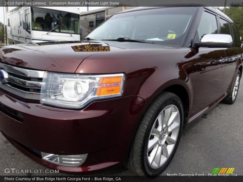 Cinnamon Metallic / Medium Light Stone 2010 Ford Flex Limited