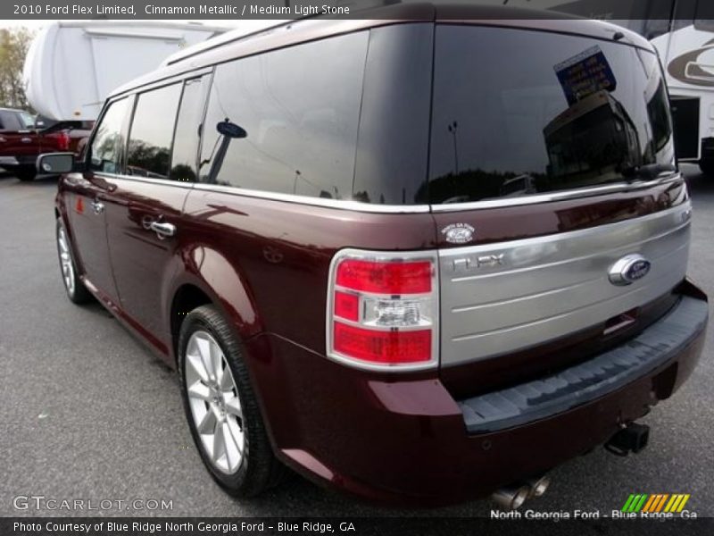 Cinnamon Metallic / Medium Light Stone 2010 Ford Flex Limited