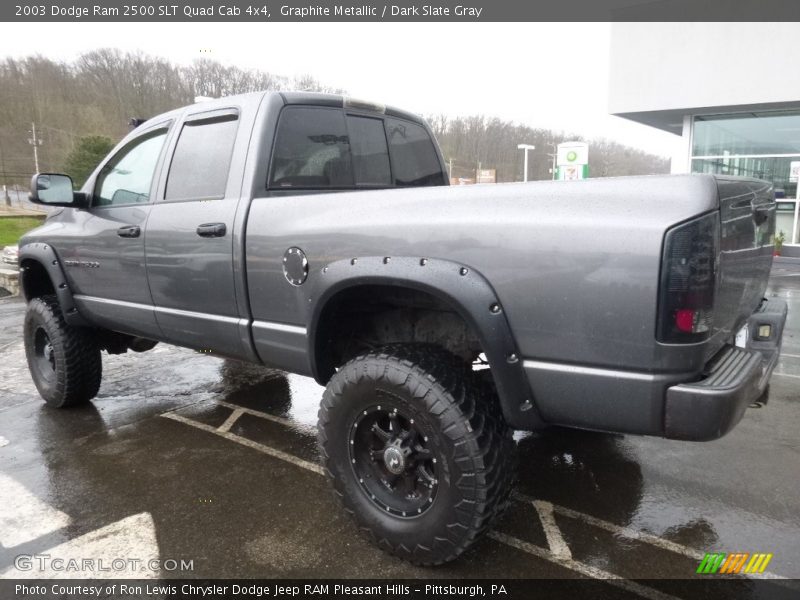 Graphite Metallic / Dark Slate Gray 2003 Dodge Ram 2500 SLT Quad Cab 4x4