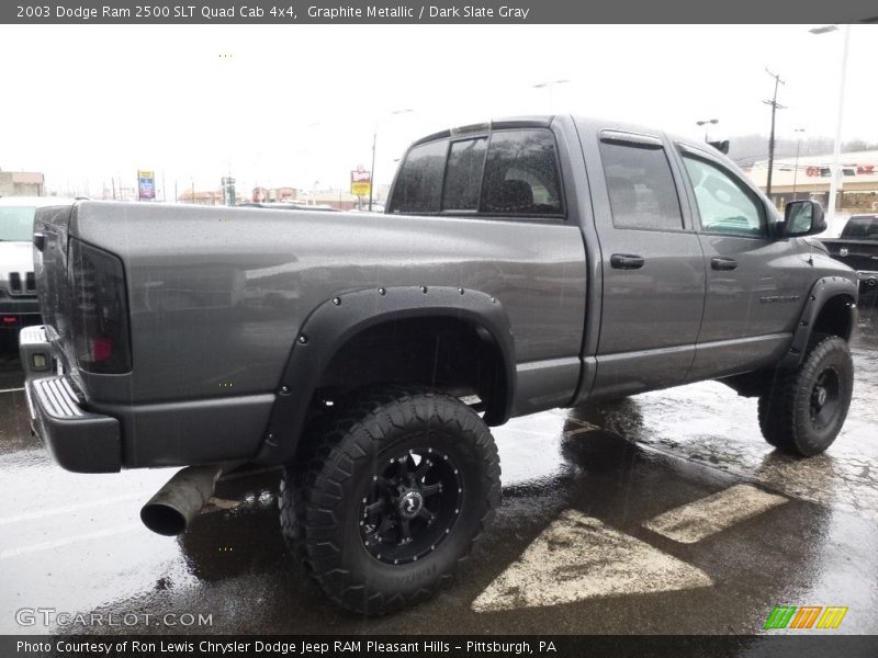 Graphite Metallic / Dark Slate Gray 2003 Dodge Ram 2500 SLT Quad Cab 4x4