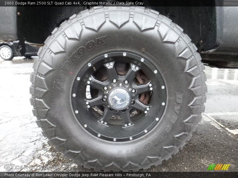 Graphite Metallic / Dark Slate Gray 2003 Dodge Ram 2500 SLT Quad Cab 4x4