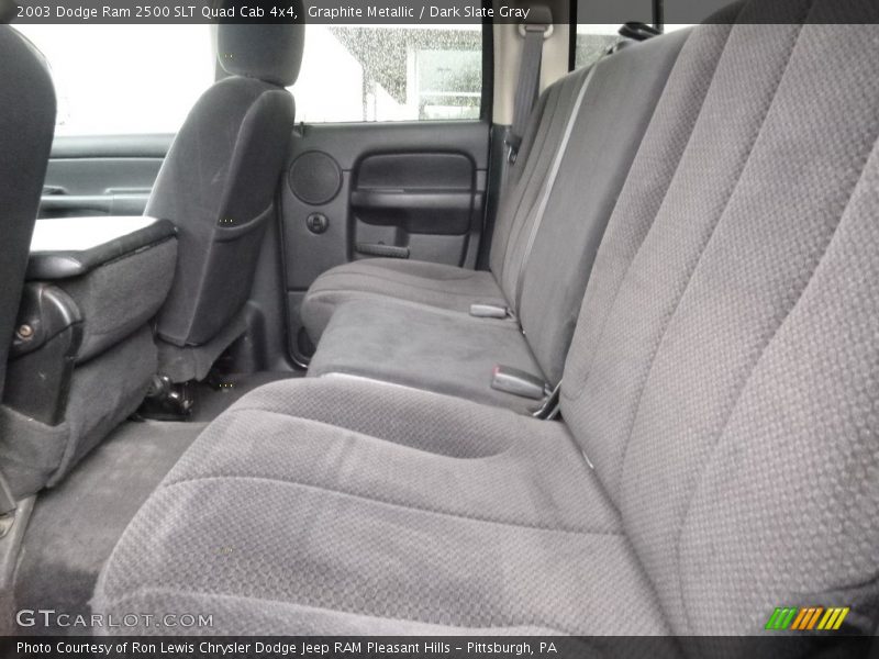 Graphite Metallic / Dark Slate Gray 2003 Dodge Ram 2500 SLT Quad Cab 4x4