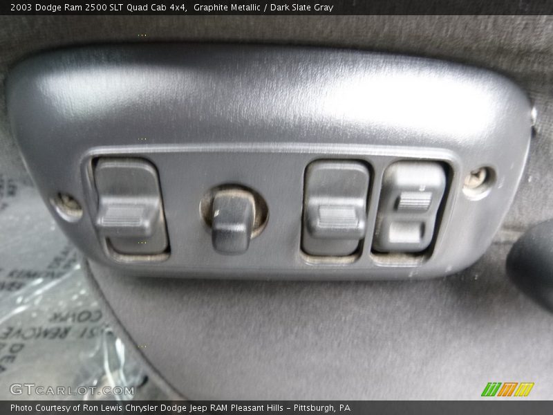 Graphite Metallic / Dark Slate Gray 2003 Dodge Ram 2500 SLT Quad Cab 4x4