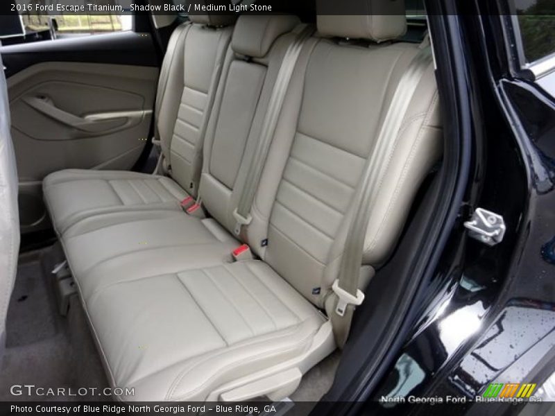 Shadow Black / Medium Light Stone 2016 Ford Escape Titanium