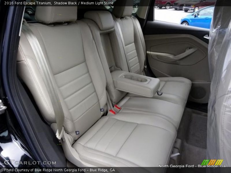 Shadow Black / Medium Light Stone 2016 Ford Escape Titanium