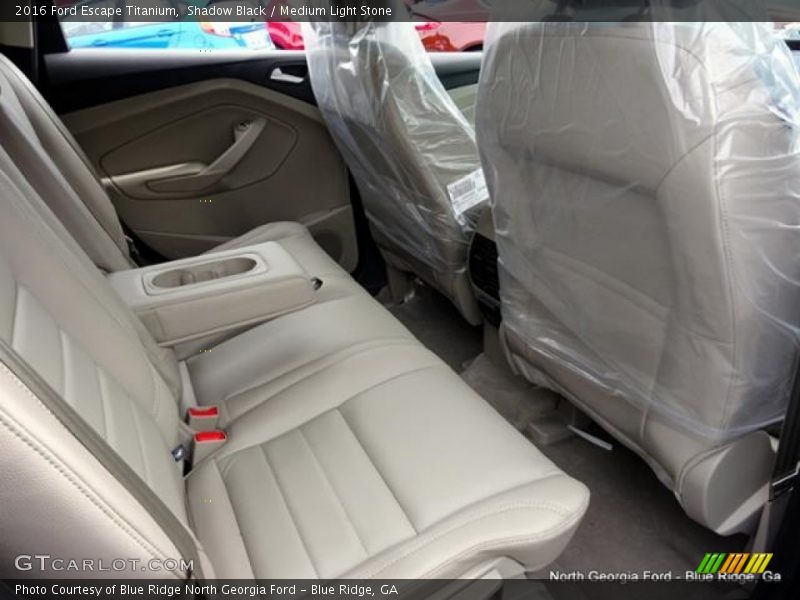 Shadow Black / Medium Light Stone 2016 Ford Escape Titanium