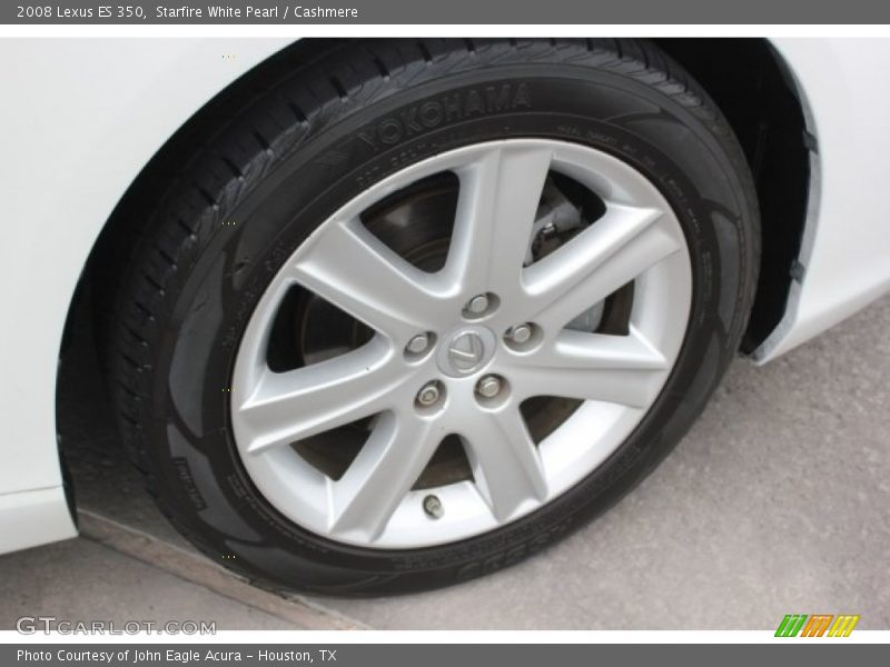 Starfire White Pearl / Cashmere 2008 Lexus ES 350