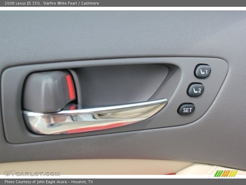 Starfire White Pearl / Cashmere 2008 Lexus ES 350