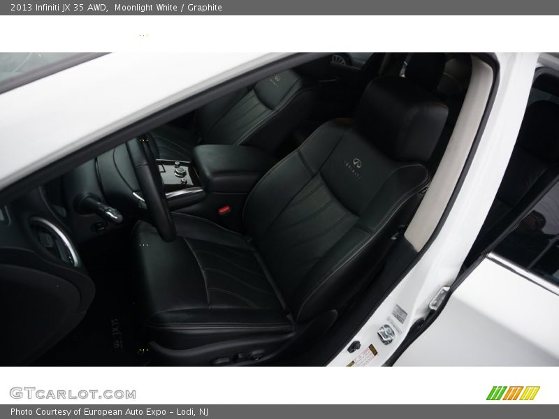 Moonlight White / Graphite 2013 Infiniti JX 35 AWD