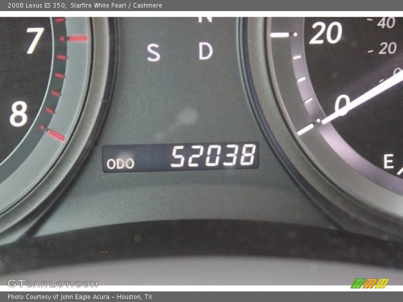 Starfire White Pearl / Cashmere 2008 Lexus ES 350