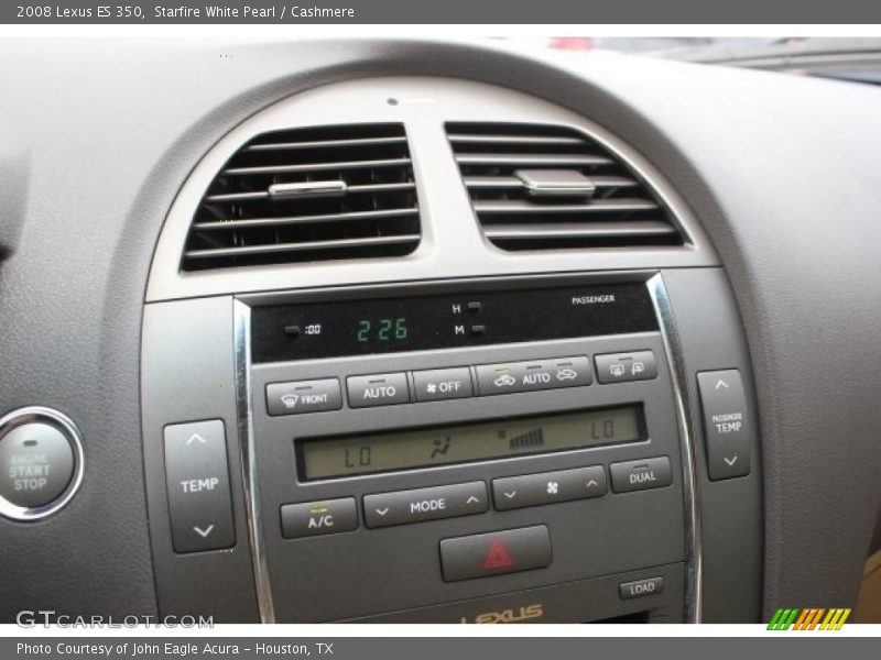 Starfire White Pearl / Cashmere 2008 Lexus ES 350