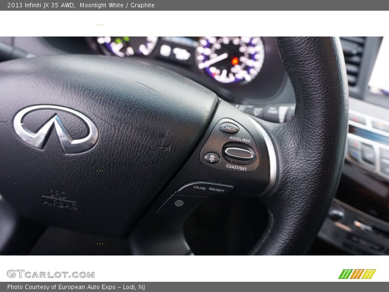 Moonlight White / Graphite 2013 Infiniti JX 35 AWD