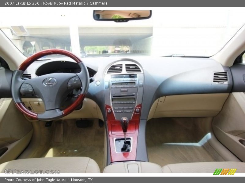 Royal Ruby Red Metallic / Cashmere 2007 Lexus ES 350