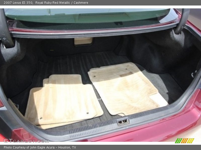 Royal Ruby Red Metallic / Cashmere 2007 Lexus ES 350