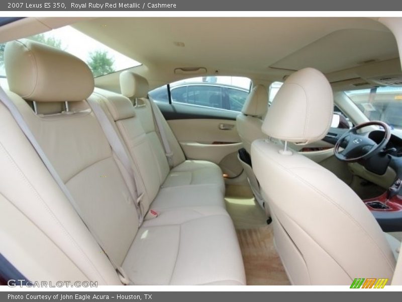 Royal Ruby Red Metallic / Cashmere 2007 Lexus ES 350