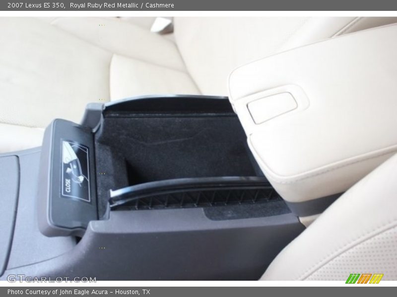 Royal Ruby Red Metallic / Cashmere 2007 Lexus ES 350