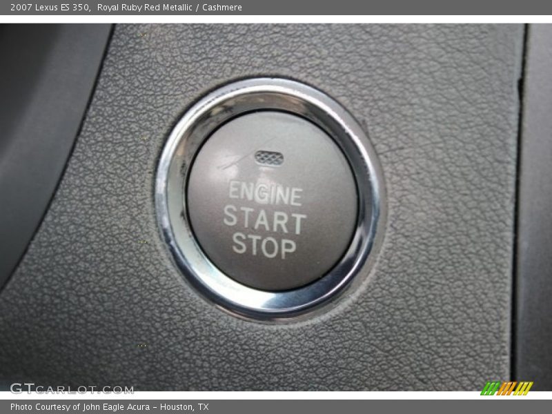 Royal Ruby Red Metallic / Cashmere 2007 Lexus ES 350