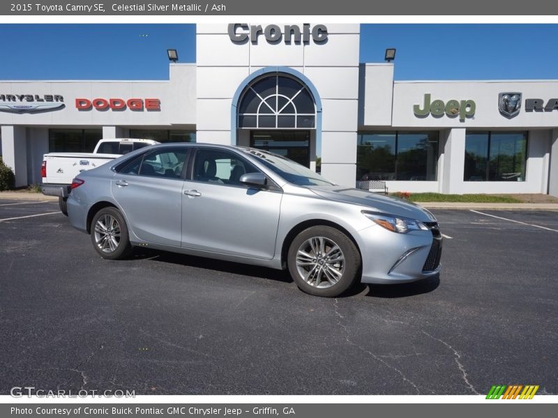 Celestial Silver Metallic / Ash 2015 Toyota Camry SE