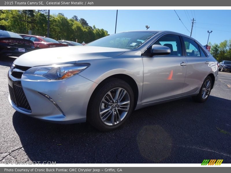 Celestial Silver Metallic / Ash 2015 Toyota Camry SE