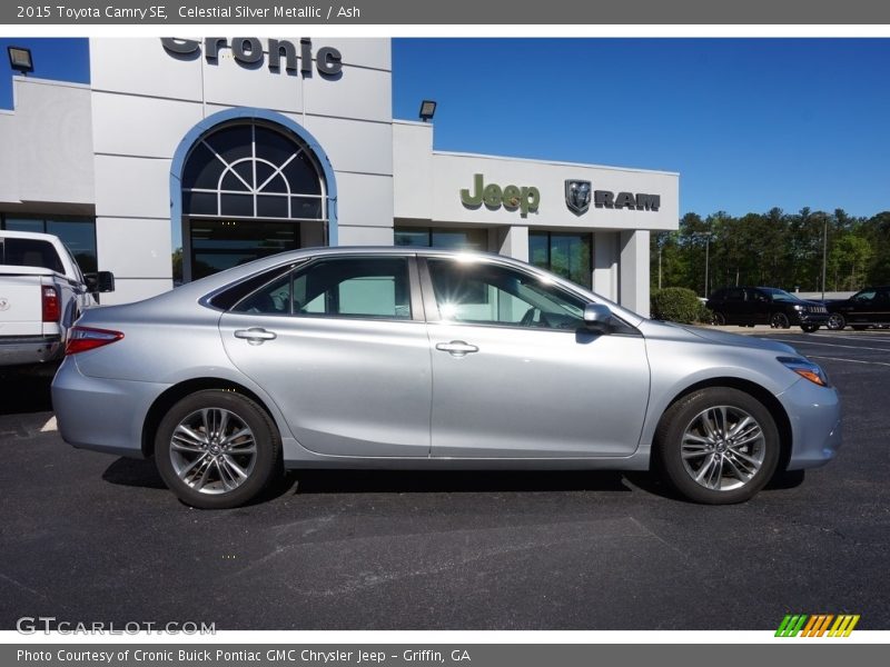 Celestial Silver Metallic / Ash 2015 Toyota Camry SE