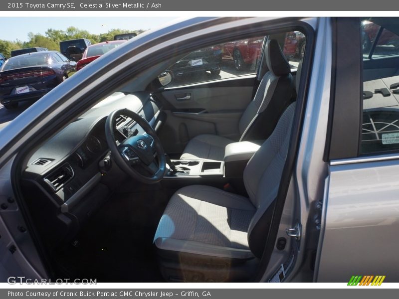 Celestial Silver Metallic / Ash 2015 Toyota Camry SE