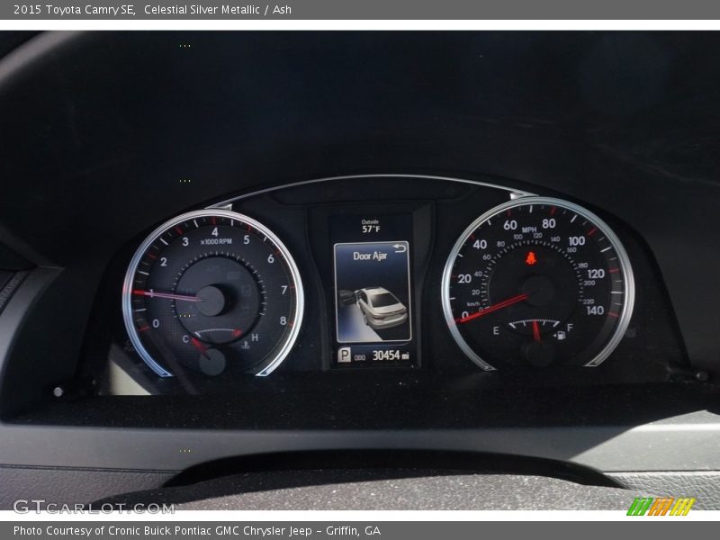 Celestial Silver Metallic / Ash 2015 Toyota Camry SE