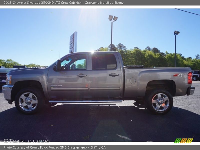 Graystone Metallic / Ebony 2013 Chevrolet Silverado 2500HD LTZ Crew Cab 4x4