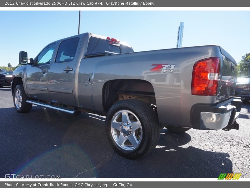Graystone Metallic / Ebony 2013 Chevrolet Silverado 2500HD LTZ Crew Cab 4x4